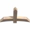 Ekena Millwork Bellingham Smooth Timber Gable Bracket, Douglas Fir, 48"W x 28"H x 5 1/2"D x 5 1/2"F, 14/12 Pitch GBW048X28X0606BEL00SDF - alternate 3